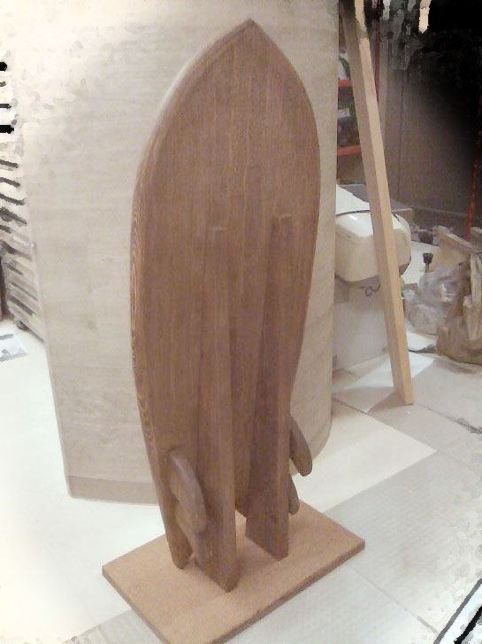 サーフボード型ウェルカムボード