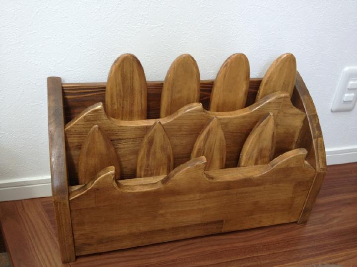 サーフボード型オーダー家具